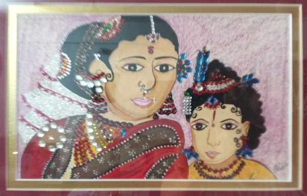 Krishna With Yashoda Maiya