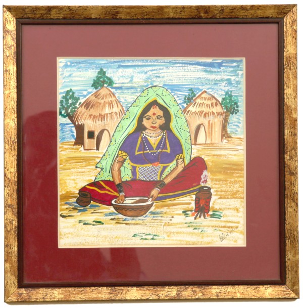 Woman-In-A-Village